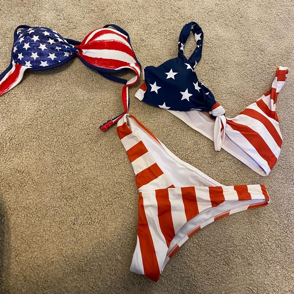 4th of July bikinis